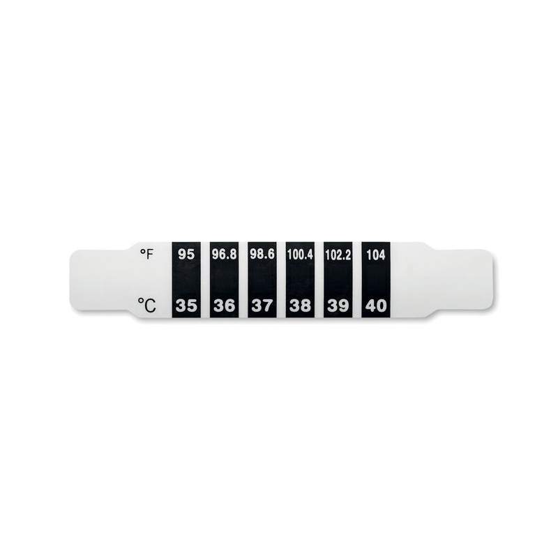 FEVER INDICATOR - Termometru de unică folosință MO9973-06, White FEVER INDICATOR - Termometru de unică folosință MO9973-06, White