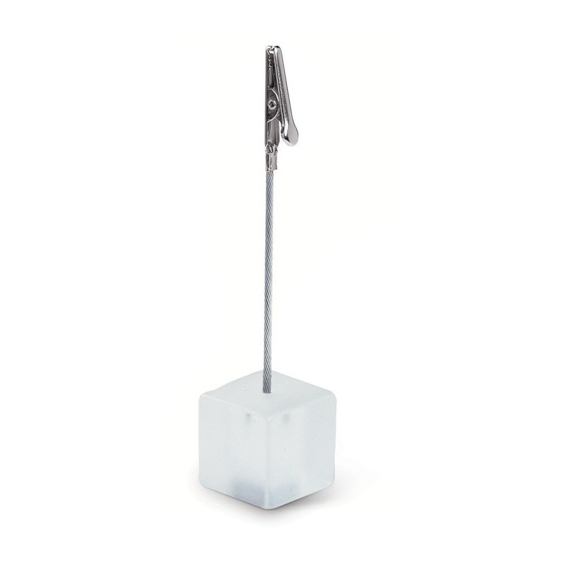 AD STAND - Clemă pentru notiţe KC2403-26, Transparent white AD STAND - Clemă pentru notiţe KC2403-26, Transparent white