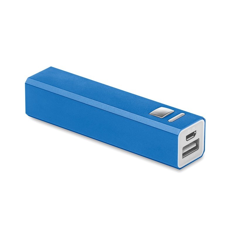 POWERALU - Încărcător din aluminiu MO8602-37, Royal blue POWERALU - Încărcător din aluminiu MO8602-37, Royal blue