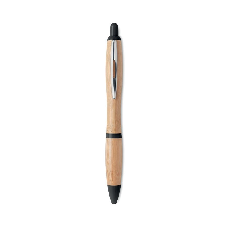 RIO BAMBOO - Pix din ABS și bambus MO9485-03, Negru RIO BAMBOO - Pix din ABS și bambus MO9485-03, Negru