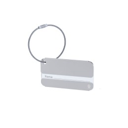 Halux. Luggage Tag (MAKITO 21503 ) - SILVER