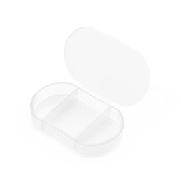 Trizone. Pillbox (MAKITO 3283 ) - TRANSPARENT