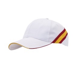 Iberia. Sapca 100% Cotton  / Cap (MAKITO 3282 ) - WHITE