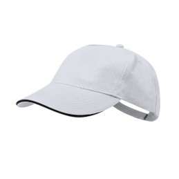 Kisse. Sapca 100% Brushed Cotton / Cap (MAKITO 4676 ) - WHITE