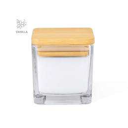 Safron. Aromatic Candle (MAKITO 20603 ) - WHITE