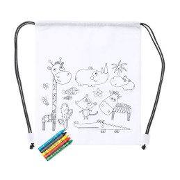 Wizzy. Drawstring Bag (MAKITO 5701 ) - WHITE