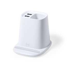 Pekon. Multifunction Pencil Holder (MAKITO 6737 ) - WHITE