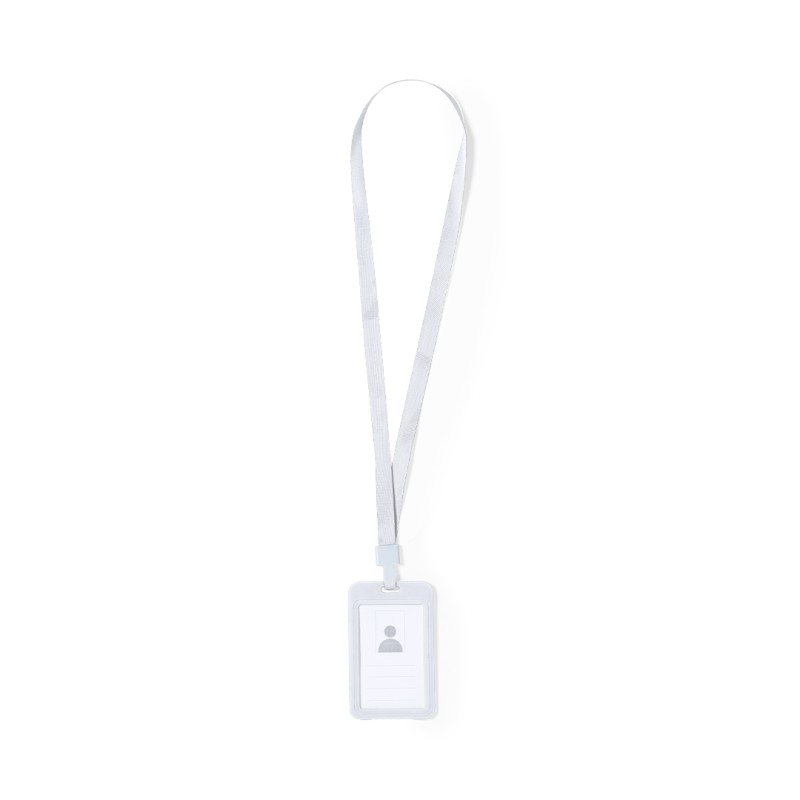 Fleck. Id Badge Lanyard (MAKITO 20931 ) - WHITE Fleck. Id Badge Lanyard (MAKITO 20931 ) - WHITE