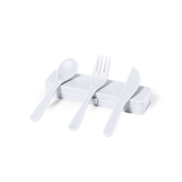Florax. Cutlery Set (MAKITO 20198 ) - WHITE
