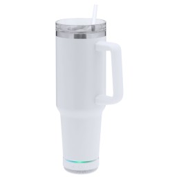 Tracir. Cana termo cu muzica Insulated Jug Speaker (MAKITO 21349 ) - WHITE