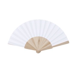 Folklore. Hand Fan (MAKITO 8863 ) - WHITE