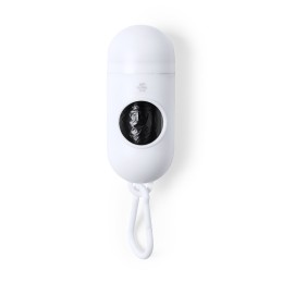 Wabik. Antibacterial Waste Bag Dispenser (MAKITO 6681 ) - WHITE