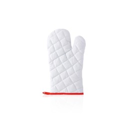 Piper. Kitchen Mitten (MAKITO 9063 ) - WHITE / RED