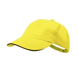 Kisse. Sapca 100% Brushed Cotton / Cap (MAKITO 4676 ) - YELLOW