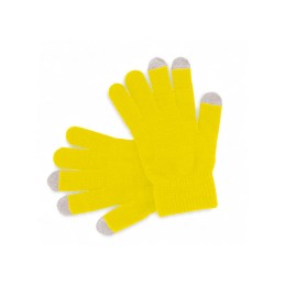 Actium. Touchscreen Gloves (MAKITO 4010 ) - YELLOW