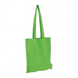 Sacoșă din bumbac cu mâner lung din bumbac recicla, Apple Green - 6469829