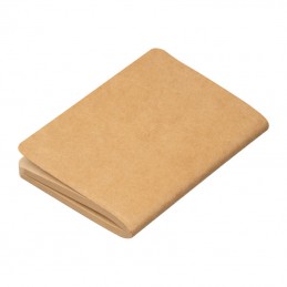 Caiet B7 din hârtie reciclată, Beige - 2447813