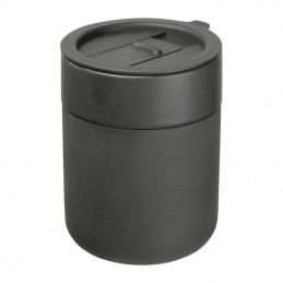 Cană ceramică cu inveliș de silicon, 340ml, Anthracite - 8467677