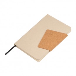 Caiet notes A5 cu copertă din cutie de lapte recic, Beige - 2476513