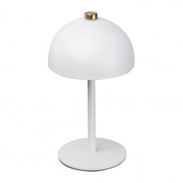 Lampă de birou din oţel inoxidabil, Alb  - 9499706