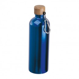 Sticlă de băut din oţel inoxidabil cu carabină, 75, Albastru - 8497104