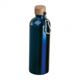 Sticlă de băut din oţel inoxidabil cu carabină, 75, Albastru Inchis - 8497144