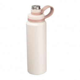 Sticlă termoizolantă din oţel inoxidabil cu perete, Beige - 8481413