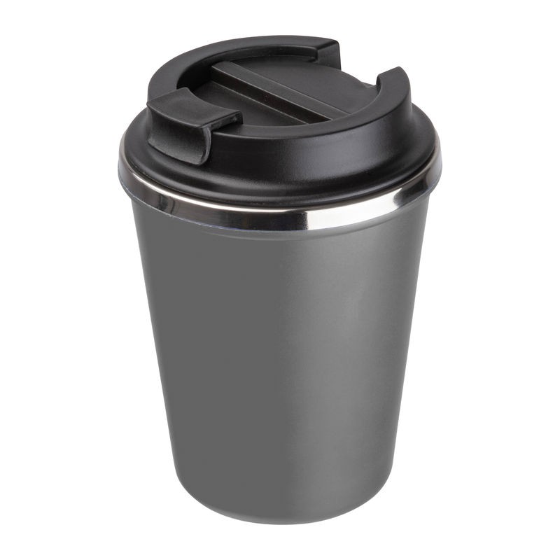Pahar de băut din oţel inoxidabil cu perete dublu,, Gri - 8496207