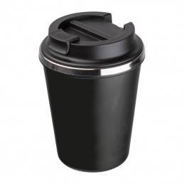 Pahar de băut din oţel inoxidabil cu perete dublu,, Negru - 8496203
