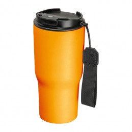 Pahar de băut din oţel inoxidabil, 550 ml, Portocaliu - 8523910