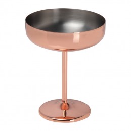 Pahar de Martini cu înveliș din cupru, 300ml, Rose Gold - 8494695