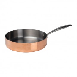 Tigaie cu inducţie cu margine înaltă, Rose Gold - 8497795