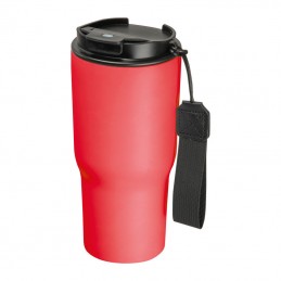 Pahar de băut din oţel inoxidabil, 550 ml, Rosu - 8523905