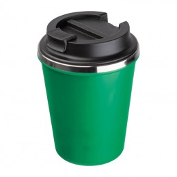 Pahar de băut din oţel inoxidabil cu perete dublu,, Verde - 8496209