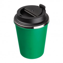 Pahar de băut din oţel inoxidabil cu perete dublu,, Verde - 8496209