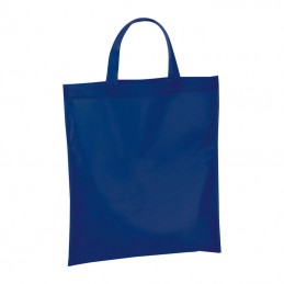 Sacoșă de cumpărături din material non woven recic, Albastru Inchis - 6480444