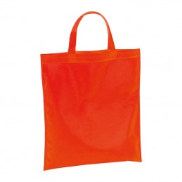 Sacoșă de cumpărături din material non woven recic, Rosu - 6480405