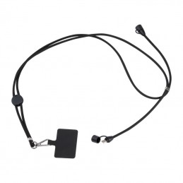 Lanyard cu cablu de încărcare tip C, Negru - 3498403