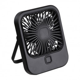 Ventilator de birou cu acumulator, Negru - 3518303