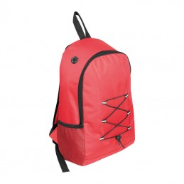 Rucsac din poliester reciclat, Rosu - 6469005