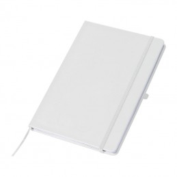 Notes A5 cu pagini liniate, Alb  - 2875906