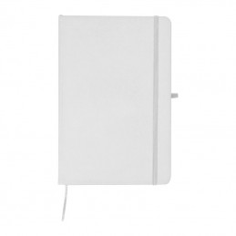Notes A5 cu pagini liniate, Alb  - 2875906