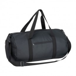 Geantă de voiaj din imitaţie de piele, Negru - 6523303