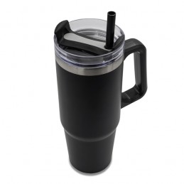 MEMPHIS vacuum mug 900 ml, black - R08177.02
