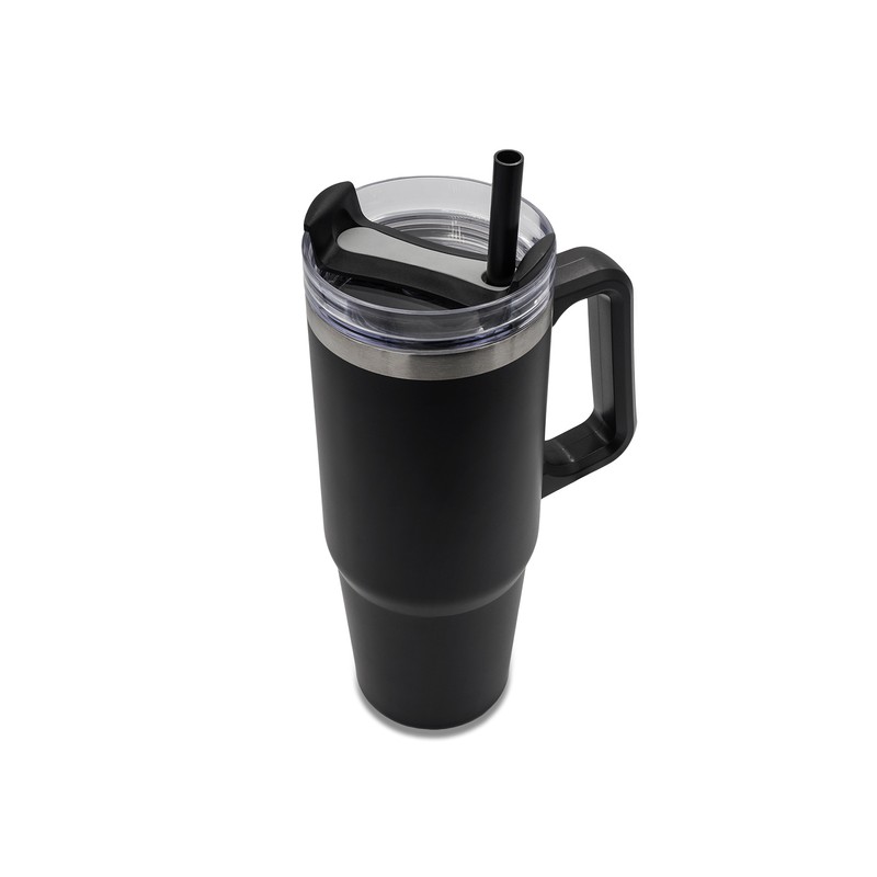 MEMPHIS vacuum mug 900 ml, black - R08177.02 MEMPHIS vacuum mug 900 ml, black - R08177.02