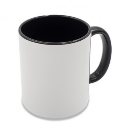 GAETA ceramic sublimation mug 330 ml, black - R85319.02
