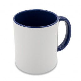 GAETA ceramic sublimation mug 330 ml, dark blue - R85319.42