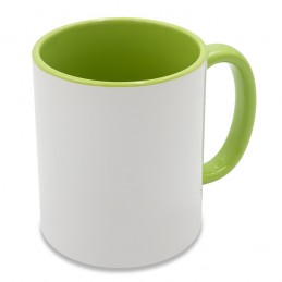 GAETA ceramic sublimation mug 330 ml, light green - R85319.55