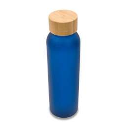 MELBOURNE glass bottle 500 ml, dark blue - R08168.42