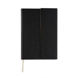 ZINARI squared notebook, black - R91773.02